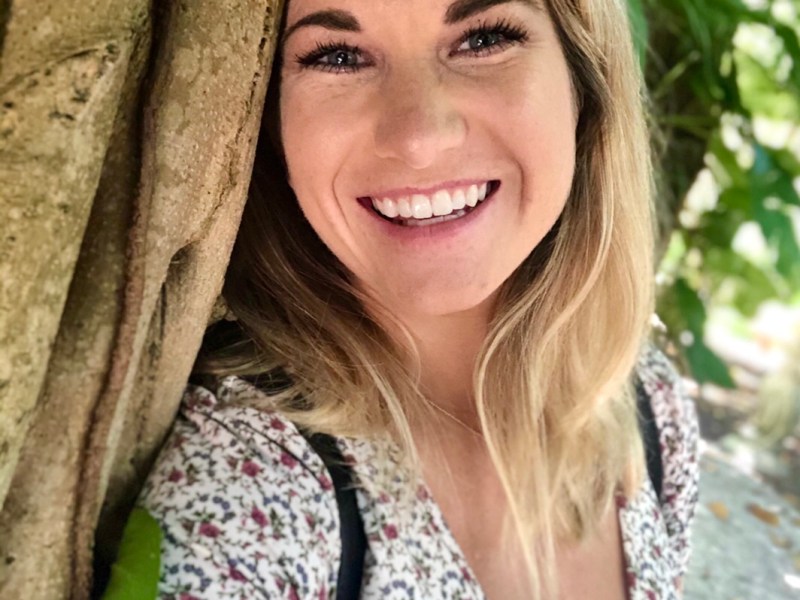 “She Never Talks.”